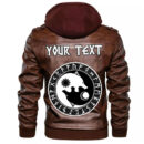 (Custom) Ligerking - Hati & Skoll Leather Jacket A35