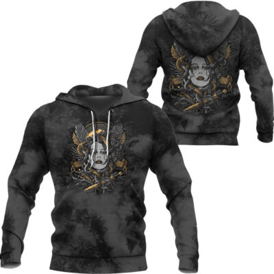 Ligerking Hoodie - Head Of Medusa Hoodie A7
