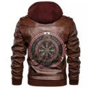 Ligerking - Helm of Awe New Leather Jacket A35