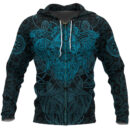 Ligerking Zip Hoodie Odin With Raven A15
