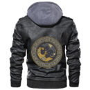 Ligerking - Helm of Awe Leather Jacket A35