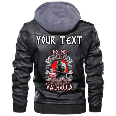 (Custom) Ligerking - Huginn and Muninn Leather Jacket A35