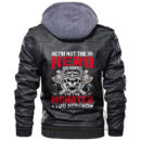 Ligerking Jacket - I'm Not The Hero You Wanted I'm The Monster You Needed Leather Jacket A31
