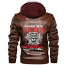 Ligerking Jacket - I'm Not The Hero You Wanted I'm The Monster You Needed Leather Jacket A31