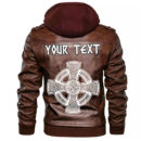 (Custom) Ligerking - I Do Not Fear Death Leather Jacket A35