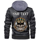 (Custom) Ligerking - In The Crown Leather Jacket A35