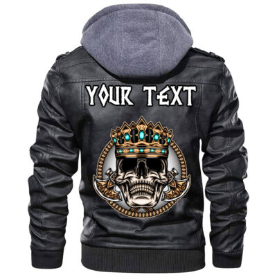 (Custom) Ligerking - In The Crown Leather Jacket A35