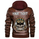 (Custom) Ligerking - In The Crown Leather Jacket A35