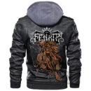 Ligerking Jacket - Will Do Great and Terrible Things Leather Jacket A31