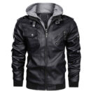 Ligerking - Raven and Valknut Leather Jacket A35