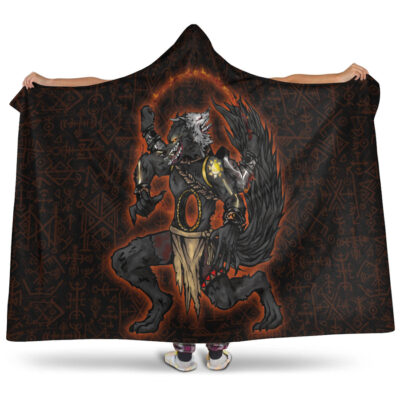 Ligerking Hooded Blanket Skoll And Hati ArtStation A15