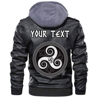(Custom) Ligerking - Magical Sword Leather Jacket A35