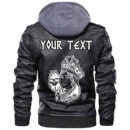 (Custom) Ligerking - Mainly Associated With Life Cycle 2 Leather Jacket A35