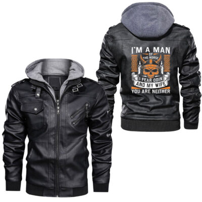 Ligerking - Lunar Raven Leather Jacket A35
