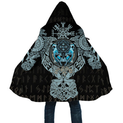 Ligerking - Bear Tattoo Viking Cloak A35