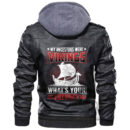 Ligerking Jacket - I Kepp It Real Leather Jacket A31