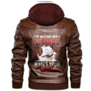 Ligerking Jacket - I Kepp It Real Leather Jacket A31