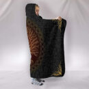 Ligerking Hooded Blanket - Nodric Tree of Life and Rune A35