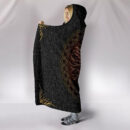 Ligerking Hooded Blanket - Nodric Tree of Life and Rune A35