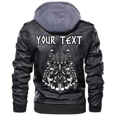 (Custom) Ligerking - Odin & Raven Special Version Leather Jacket A35