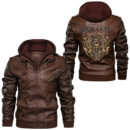 Ligerking - Odin Bear Leather Jacket A95