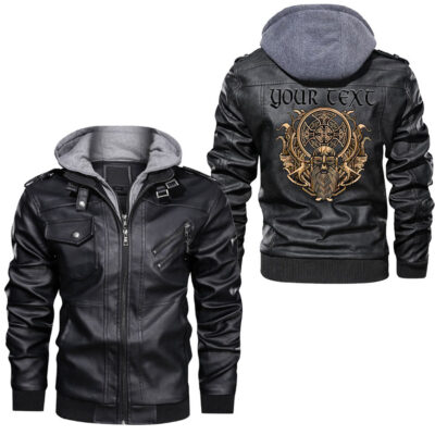 Ligerking - Odin Bear Leather Jacket A95