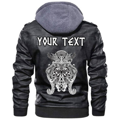 (Custom) Ligerking - Odin Sleipnir Leather Jacket A35
