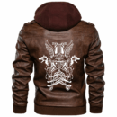 Ligerking - Odin Tattoo Leather Jacket A35