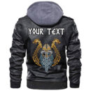 (Custom) Ligerking - Odin Wotan Leather Jacket A35