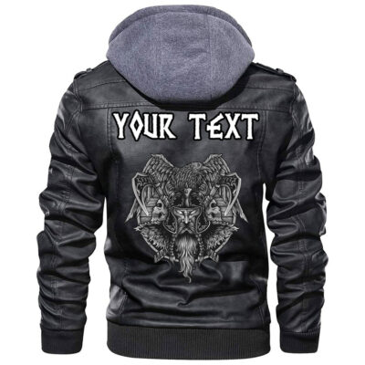 (Custom) Ligerking - Odin (Wutan) Leather Jacket A35