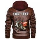 (Custom) Ligerking - Odin Wotan Leather Jacket A35