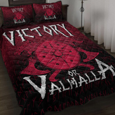 Ligerking Quilt Bed Set - Victory or Valhalla Quilt Bed Set A7