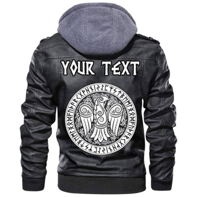 (Custom) Ligerking - Raven of Midgard Leather Jacket A35