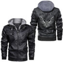 Ligerking - Raven Painful Leather Jacket A95
