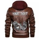 (Custom) Ligerking - Raven of Odin Leather Jacket A35