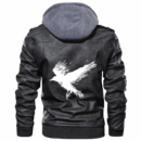 Ligerking - Raven Leather Jacket A35
