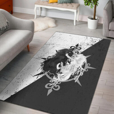 Ligerking Area Rug - Skoll and Hati Fighter HS Area Rug A35