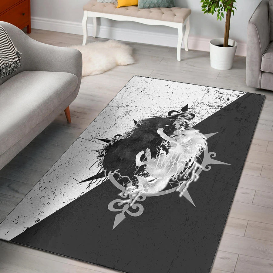 Ligerking Area Rug - Skoll and Hati Fighter HS Area Rug A35