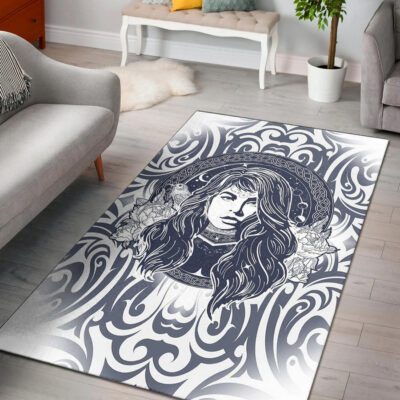 Ligerking Area Rug - Celtic Wicca Sorceress Area Rug A35