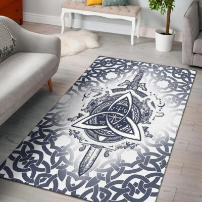 Ligerking Area Rug - Sword Celtic Area Rug A35