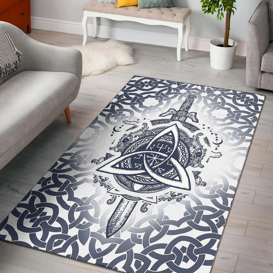 Ligerking Area Rug - Sword Celtic Area Rug A35