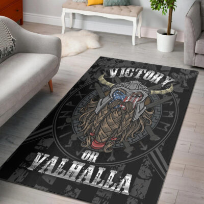 Ligerking Area Rug - Victory or Valhalla Area Rug A7