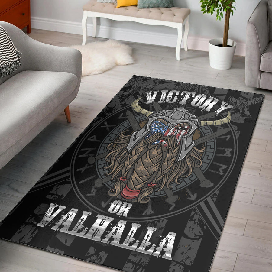 Ligerking Area Rug - Victory or Valhalla Area Rug A7