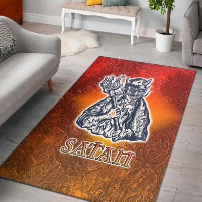Ligerking Area Rug - Satan Celtic Area Rug A35