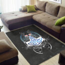 Ligerking Area Rug - Mjolnir Thor Rune Valknut Area Rug A35