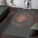 Ligerking Area Rug - Tree of Life with Triquetra Area Rug A7