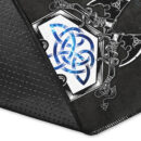 Ligerking Area Rug - Mjolnir Thor Rune Valknut Area Rug A35