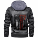 Ligerking Jacket - Viking American Leather Jacket A31