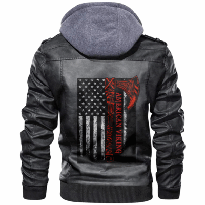 Ligerking Jacket - Viking American Leather Jacket A31