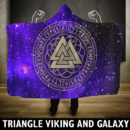 Ligerking Hooded Blanket - Triangle Ligerking And Galaxy A7